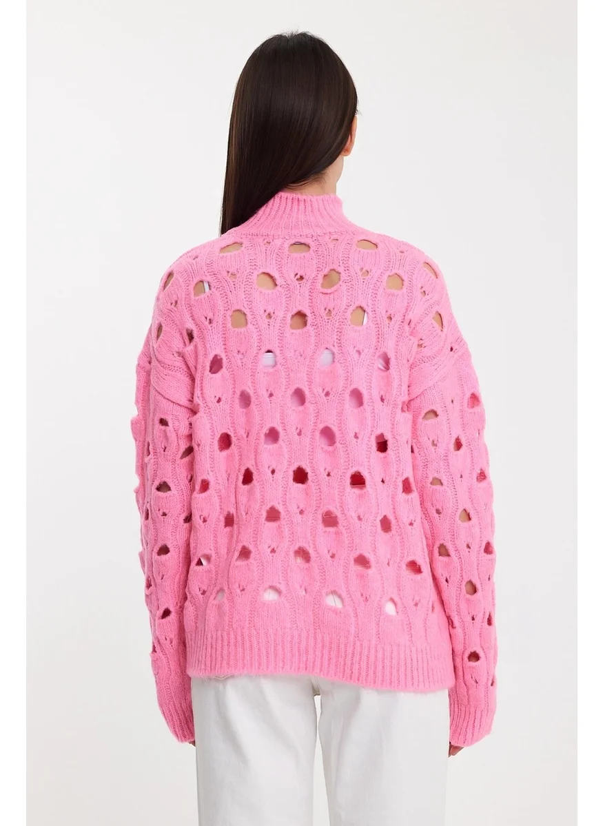 Alexandergardi Alexandergardı Hole Knitwear SWEATER (A92423-S)
