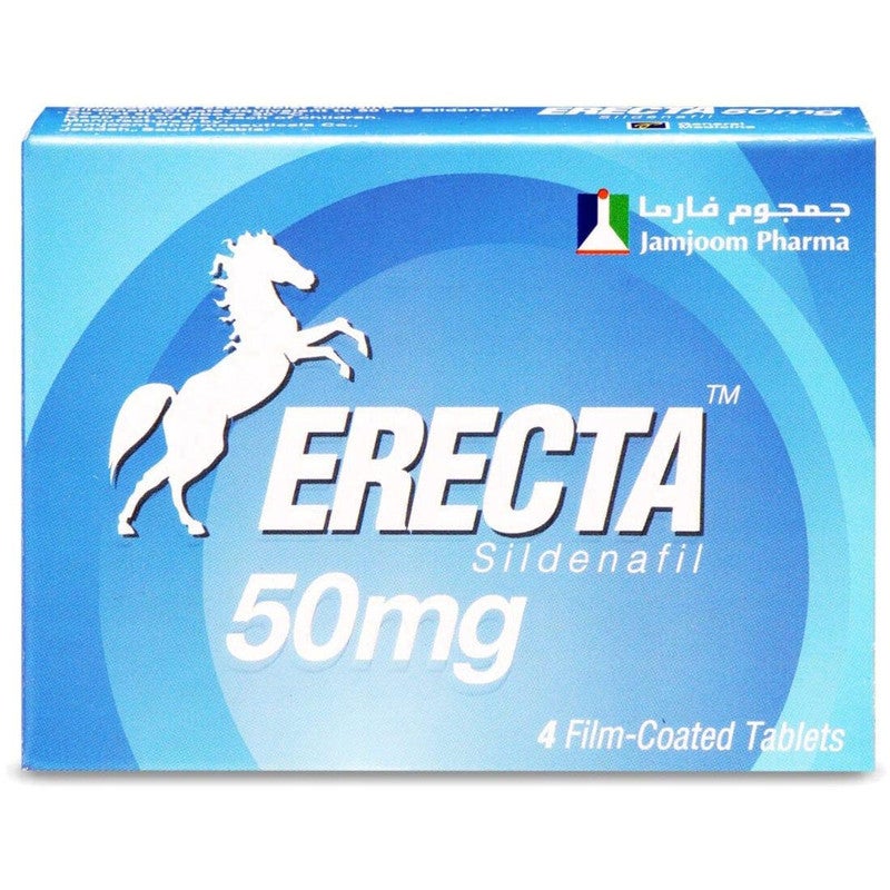 JAMJOOM PHARMA Erecta 50 mg Tablet 4pcs - Image 2