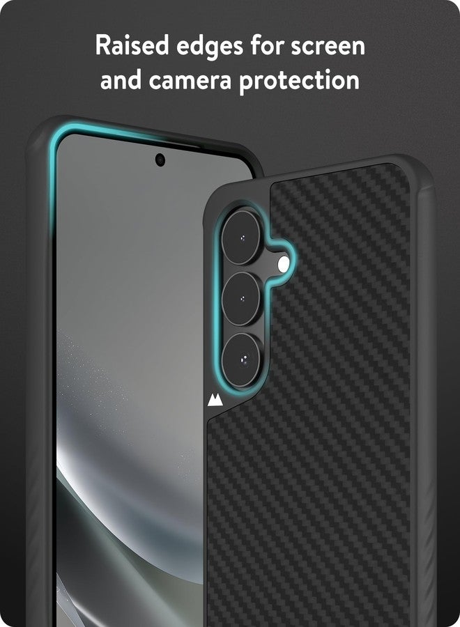Mous for Samsung Galaxy S25 Plus Case MagSafe Compatible - Limitless 6.0 - Carbon Fibre - Protective Shockproof Phone Cover - Image 4