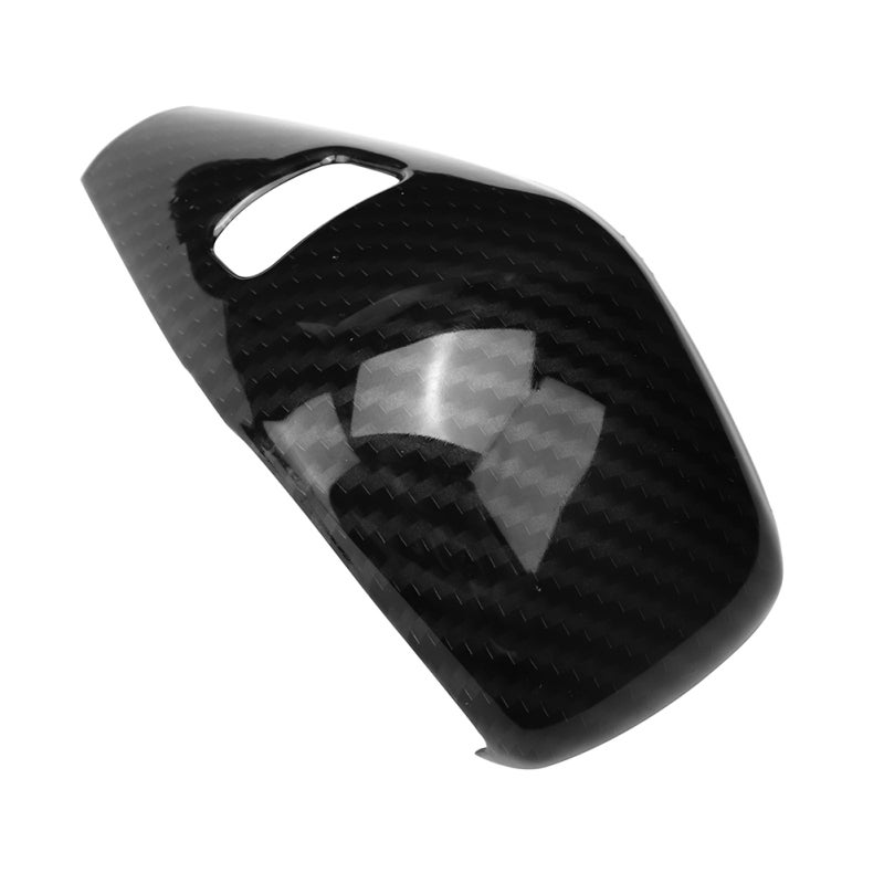 Carbon Fiber Shift Knob Cover - Lightweight Antirust ABS Trim for 3 Series G20 2020 - Luxury Elegant Interior Decor - Image 3