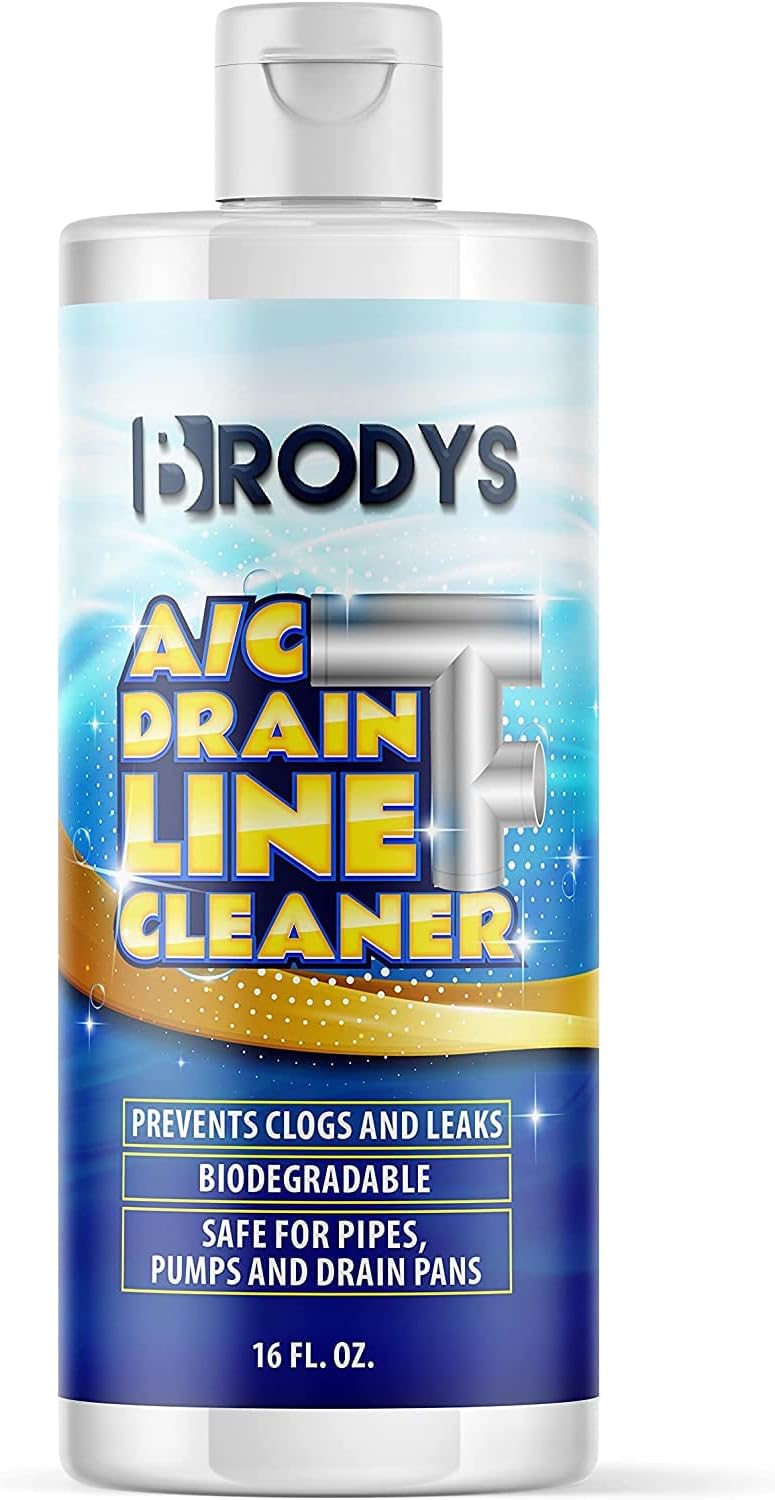 BRODYS - A/C HVAC Drain Line Cleaner, 16oz Bottle, 2 MONTH SUPPLY, (Great to use at home, in the office, at restaurants and large commercial buildings) - Image 5