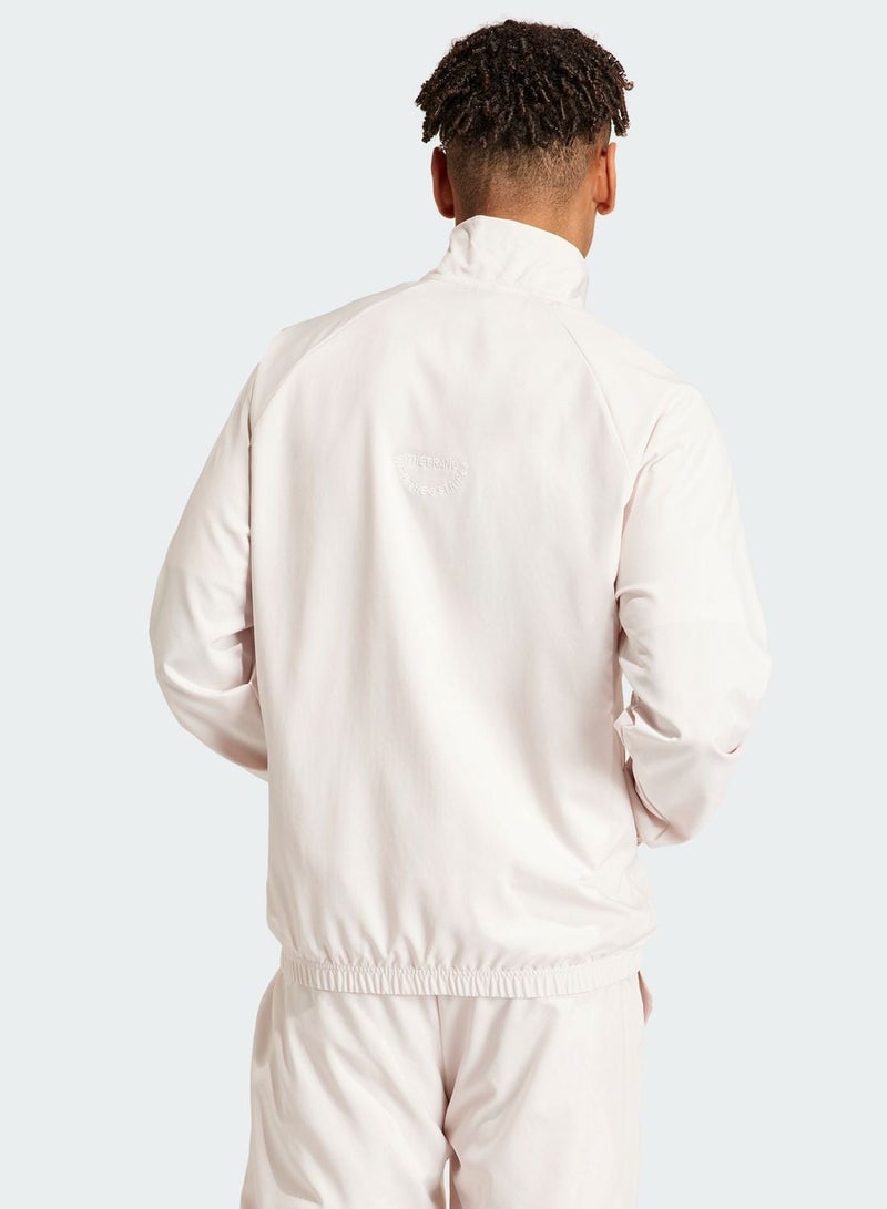 adidas أديداس بل سويت شيرت تدريب وردي بسحاب نصفي - Image 2