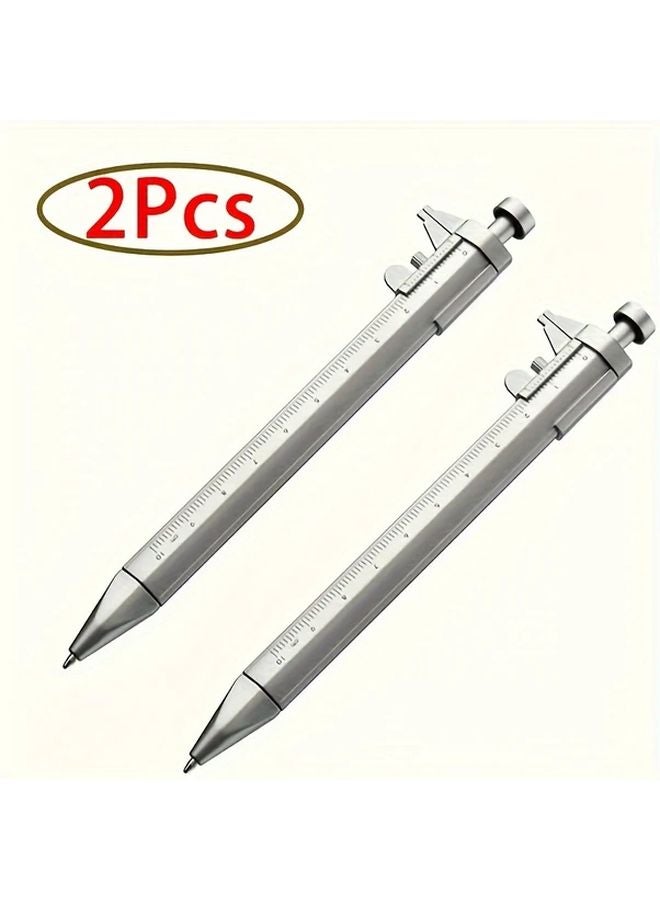 2 Pack Digital Caliper Pen Set Plastic Multifunctional Measuring Tool 0 1mm Precision - Image 1