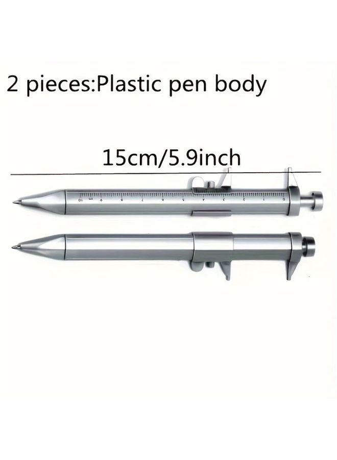 2 Pack Digital Caliper Pen Set Plastic Multifunctional Measuring Tool 0 1mm Precision - Image 4