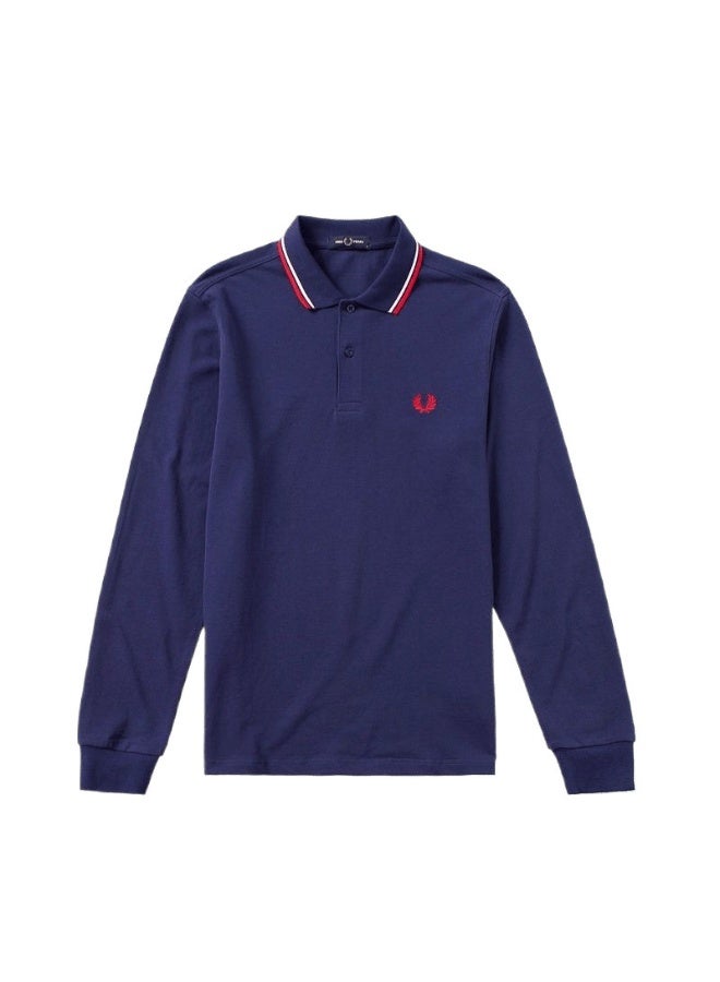 FRED PERRY Essential Logo Printed Polo Shirt - Image 1