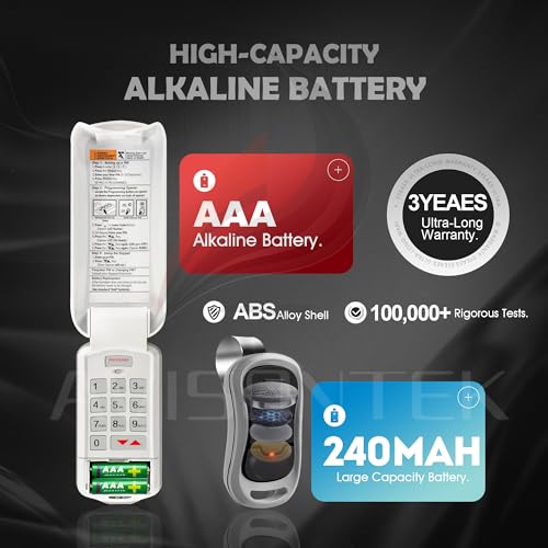 Avisontek Genie Garage Door Opener Keypad Remote GK-BX G3T-BX, Compatible with 𝑨𝒍𝒍 Intellicode Genie Garage Door Opener【10 Year Warranty】 - Image 3
