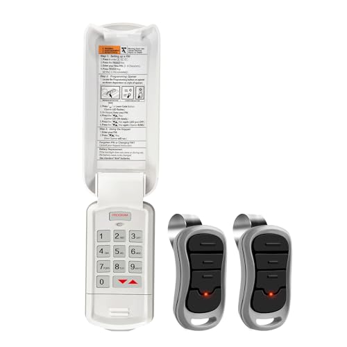 Avisontek Genie Garage Door Opener Keypad Remote GK-BX G3T-BX, Compatible with 𝑨𝒍𝒍 Intellicode Genie Garage Door Opener【10 Year Warranty】 - Image 1