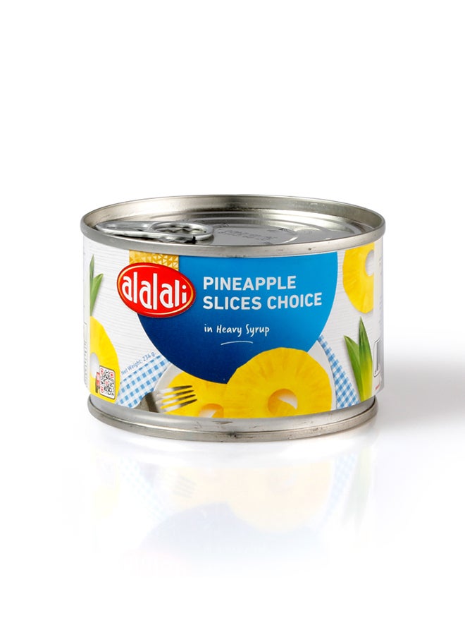 Al Alali Choice Pineapple Slices in Heavy Syrup 234 g - Image 1