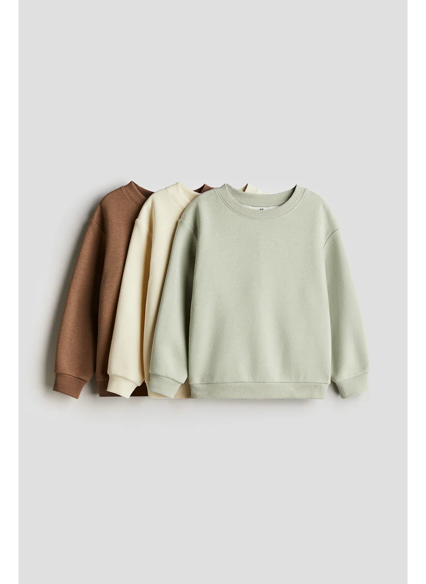 H&M 3-Pack Sweatshirts