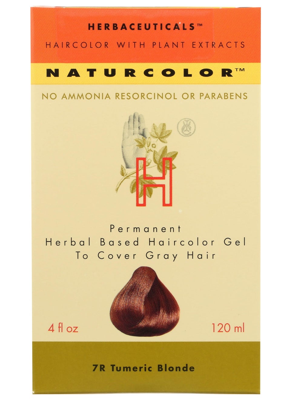 Naturcolor - naturcolor Haircolor - Turmeric Blonde Hair Dye, 4 Fl Oz (7R) - Image 1