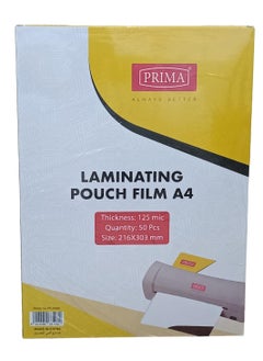 PRIMA A4 Laminating Pouch Film Clear  - Image 2