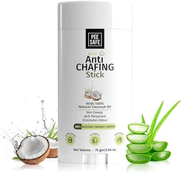 PEESAFE PEESAFE Natural Anti Chafing Stick Anti Chafe Balm 75 g Pack of 1 Anti Chafing Anti Blister Anti Sweat Anti Rashes Itching Chafing Relief  - Image 1