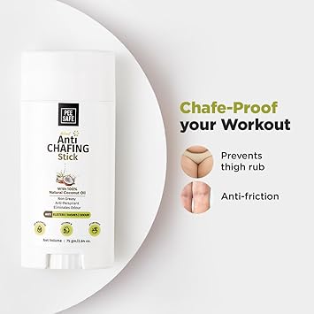 PEESAFE PEESAFE Natural Anti Chafing Stick Anti Chafe Balm 75 g Pack of 1 Anti Chafing Anti Blister Anti Sweat Anti Rashes Itching Chafing Relief  - Image 4