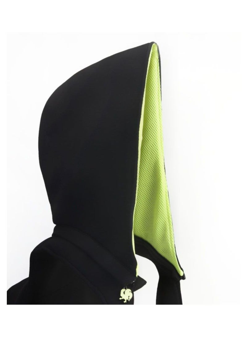 Morikukko Morikukko Black Basic Neon Yellow Large  - Image 1