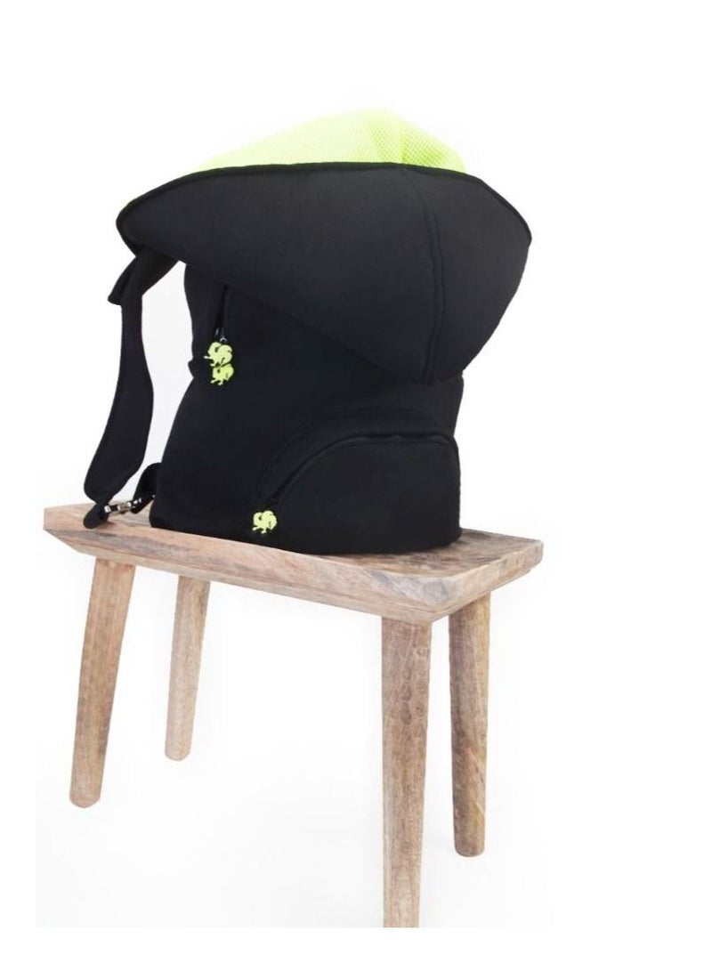 Morikukko Morikukko Black Basic Neon Yellow Large  - Image 5