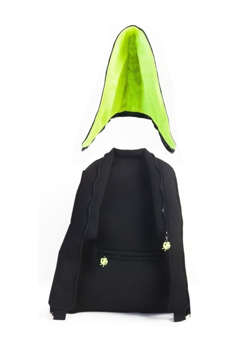 Morikukko Morikukko Black Basic Neon Yellow Large  - Image 3