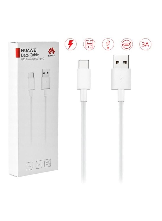 HUAWEI USB Type A to USB Type-C Data Cable White - Image 2