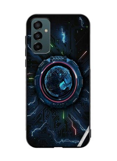 Protective Case Cover For Samsung Galaxy F13/M13 Rain meter Design  Multicolour