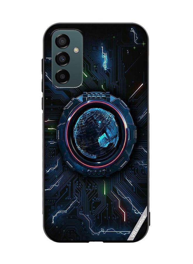 VR CREATIVE - Protective Case Cover For Samsung Galaxy F13/M13 Rain meter Design  Multicolour - Image 1