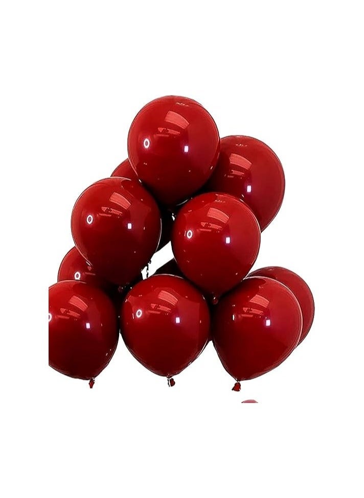 Sempertex Assorted Color Balloons Pack of Various Vibrant Colors Perfect for Birthdays Parties Weddings and Celebrations Durable Latex Balloons for Fun and Festive Event Decorations (Crystel Red) - Image 1