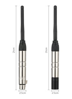 NIBEMINENT 5-Piece Wireless Light Transmitter Receiver Set Silver/Black 2.5x21x2.1centimeter  - Image 3