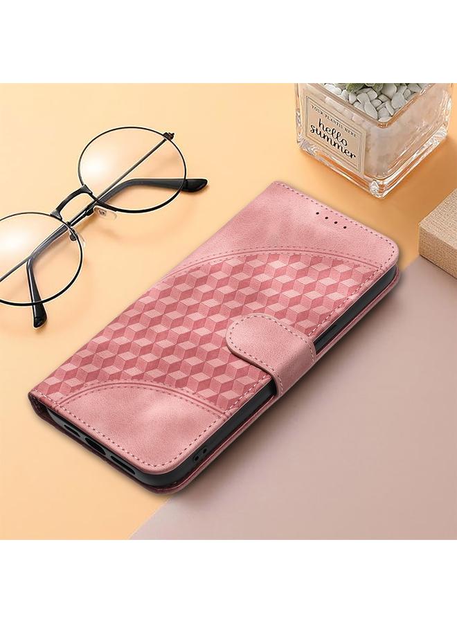 اس-توب جراب هاتف OPPO A79 من الجلد المنقوش برأس فيل مع حبل تعليق - Image 2