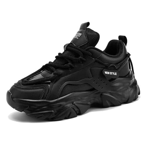 Cruiser Chunky Sneaker for Men | Bold & Stylish Design | Lightweight & Comfortable | Gymwear & Casual Outfits | Durable Footwear 2630-1 Black - Image 1