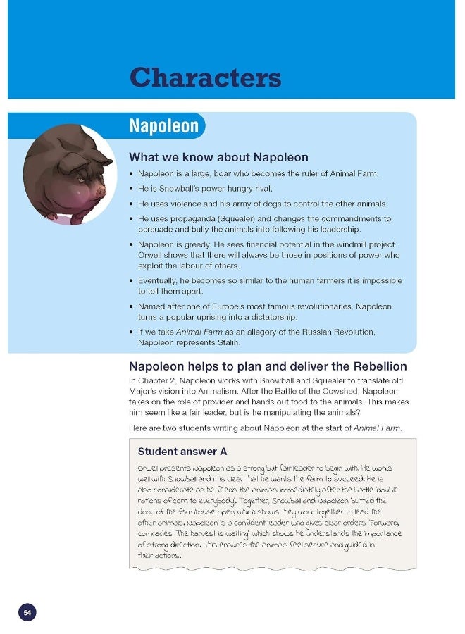Scholastic Animal Farm AQA English Literature - Image 5