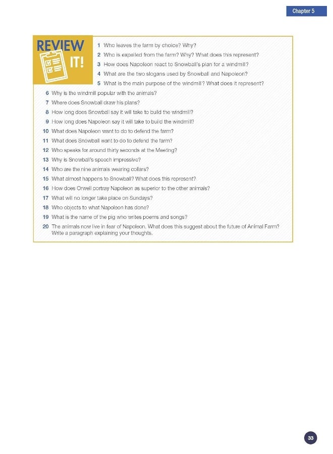 Scholastic Animal Farm AQA English Literature - Image 4