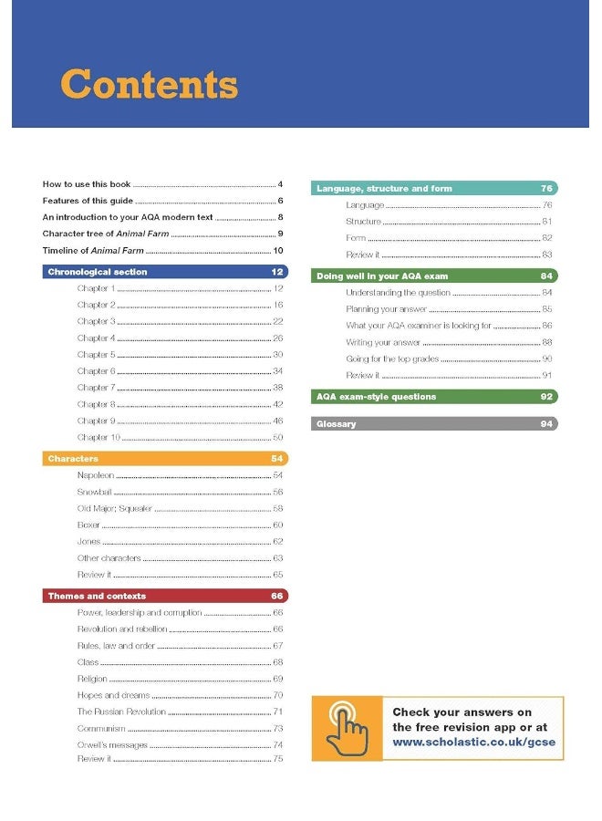 Scholastic Animal Farm AQA English Literature - Image 2