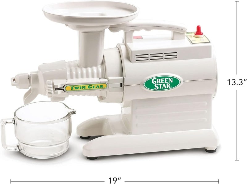 Tribest Green Star Tribest Greenstar GS1000 Juicer Standard White  - Image 5