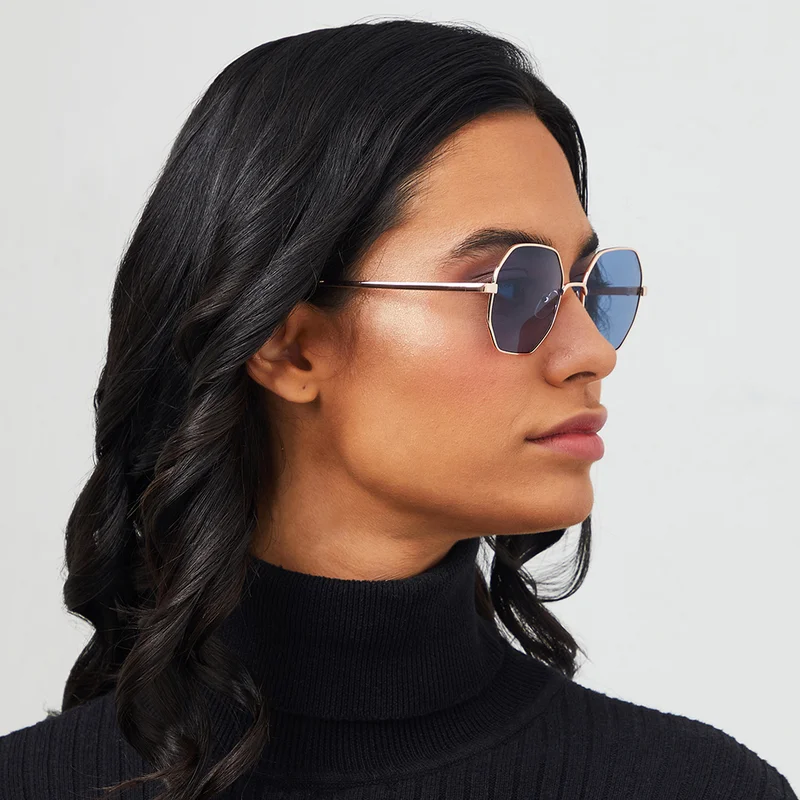 Blackout Women's BlackOut FAMOUS - Geometric - Full Rim - Sunglasses