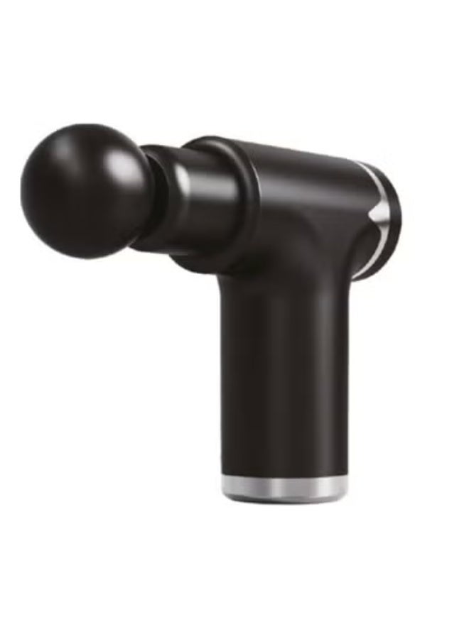 Denx Deep Tissue Electric Massage Gun – Full-Body Muscle Pain Relief | Quiet High-Torque Motor | 4 Interchangeable Massage Heads | Adjustable Speed Levels | Handheld Percussion Massager for Post-Workout Recovery, Relaxation & Stress Relief – Black - Image 1