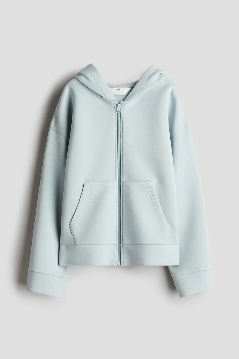 H&M Scuba zip-through hoodie
