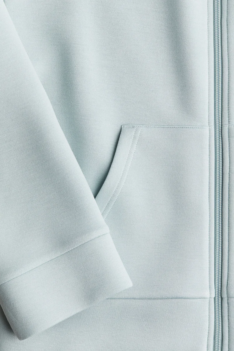 H&M Scuba zip-through hoodie