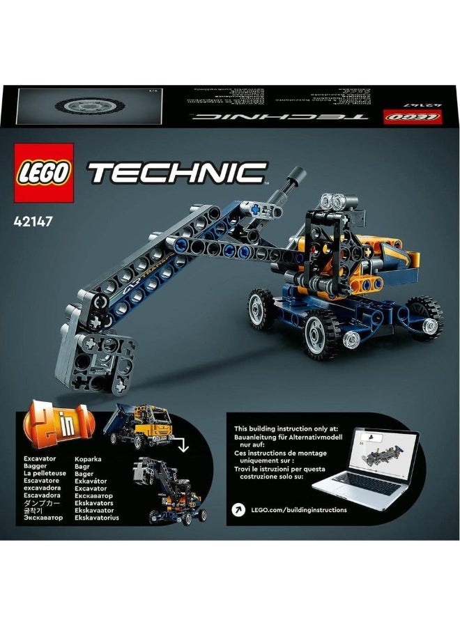 LEGO مجموعة مكعبات بناء سيارة لعبة شاحنة قلابة LEGO Technic 42147 - Image 3