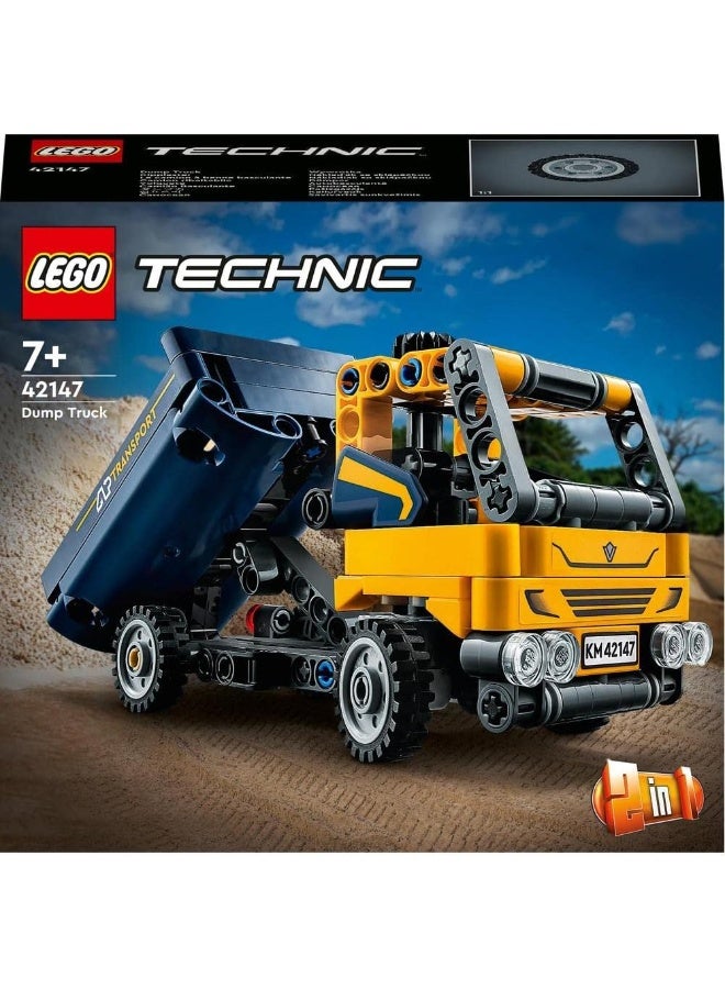 LEGO مجموعة مكعبات بناء سيارة لعبة شاحنة قلابة LEGO Technic 42147 - Image 5