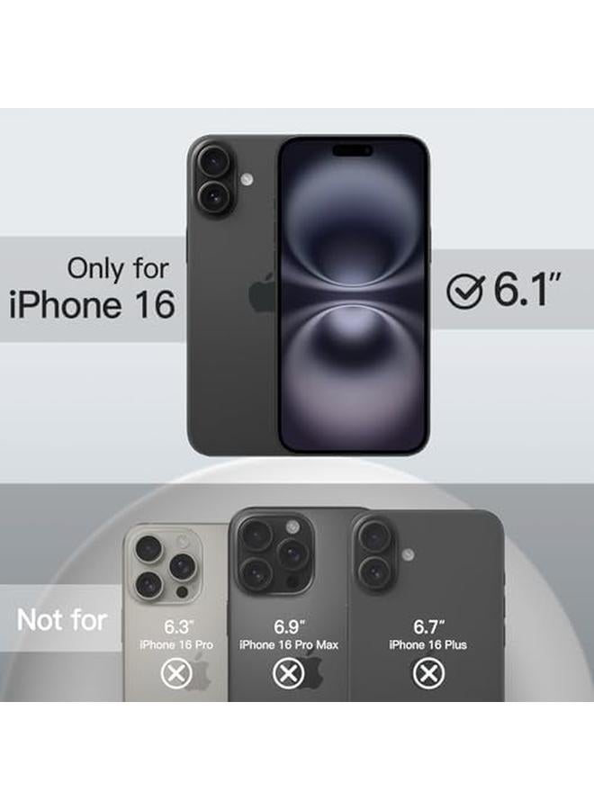 Jetech Liquid Silicone Case For Iphone 16 6.1 Inch Silky Soft Touch Full Body Protective Phone Case Anti Scratch Shockproof Cover With Microfiber Lining Navy Blue - Image 2