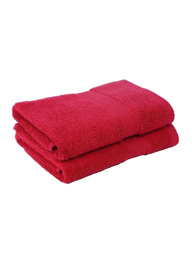 BIANCA Ultra Soft Zero Twist 100% Cotton Towel -4pc Hand Towel (Paradiso) | Super Absorbent, Fluffy | AeroCore Organic Technology - for Men, Women, Gym, Kitchen Solid-Navy/Burgundy - Image 4