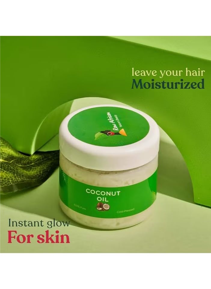 رو أفريكان رو الأفريقي زيت جوز الهند للوجه والشعر - 200 ملي - Image 4