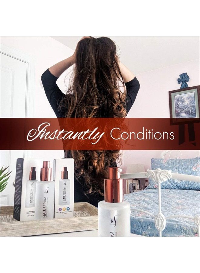 HerStyler Hair Mask And Argan Oil Hair Serum Set - Deep Conditioning Mask For Soft Hair Texture - Hair Mask Serum For Frizzy Hair - Argan Oil Mask From Hair Care Set - Image 2