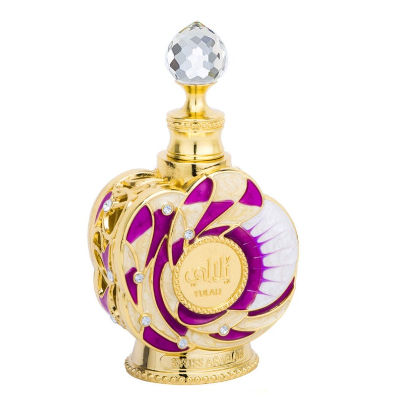 Swiss Arabian Yulali - Luxury Products From Dubai - Long Lasting And Addictive Personal Perfume Oil Fragrance - A Seductive Signature Aroma - 0.5 Oz - Image 1