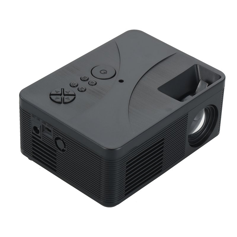 LCD LED Projector 400 Lumens Mini Portable Video Projector with Built-in Speaker Support HD / AV / USB / Audio 3.5mm Interface for Home Theater Entertainment - Image 2