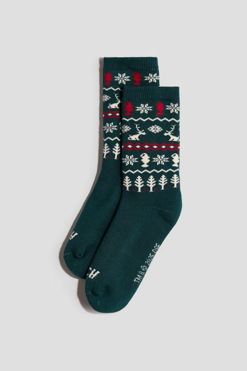 اتش اند ام جوارب من التيري - عبوة من 3