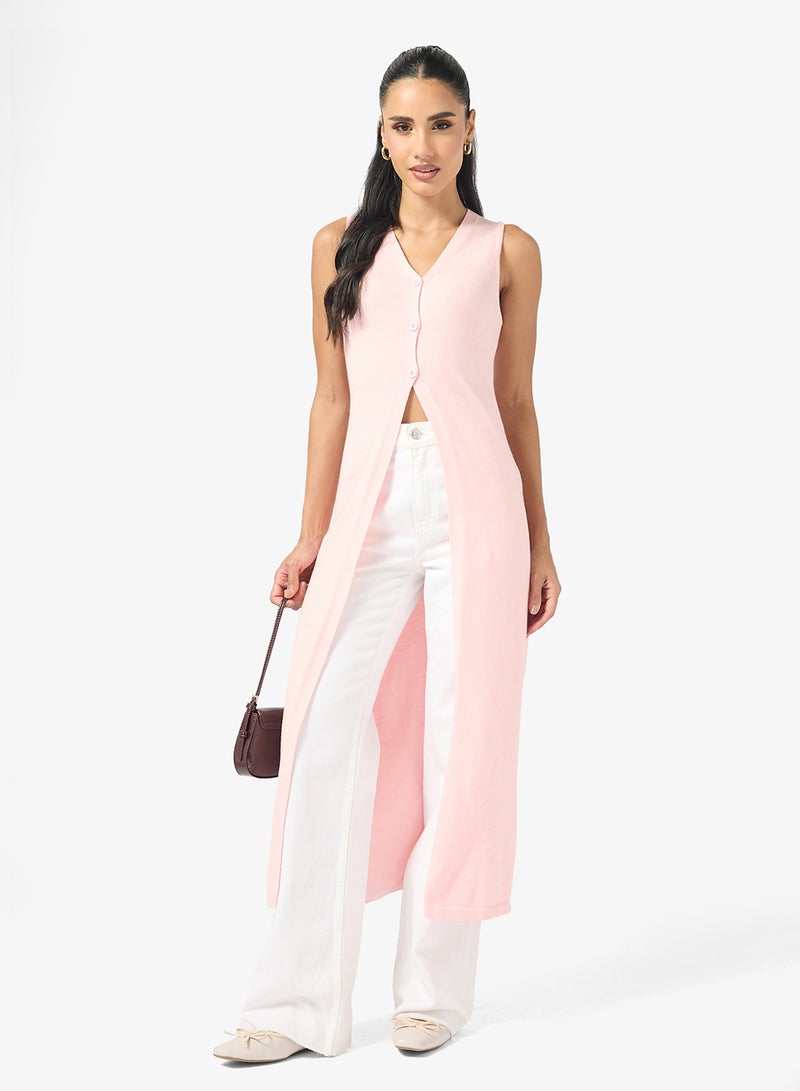 جينجر كارديجان طويل بأزرار - Image 1