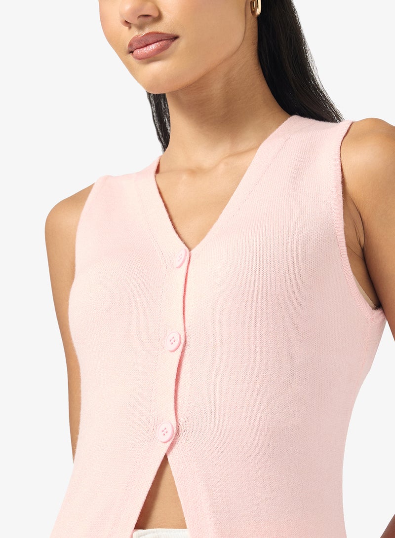 جينجر كارديجان طويل بأزرار - Image 3