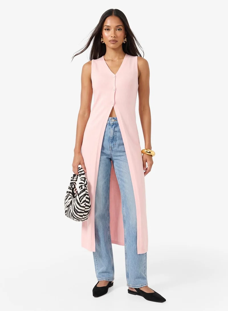 Ginger Button Down Maxi Cardigan