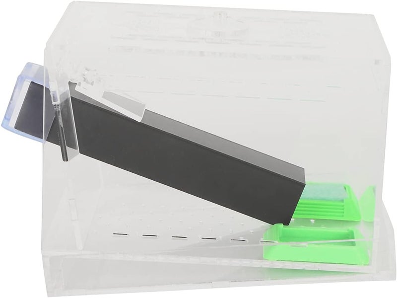 Odor resistant RiToEasysports Acrylic Cricket Cricket Guard with Tubes for the Care Kit Reptile Tank Box, Transparent Observation Box for (S 5.7in) Reinforced edge Low wear optimized design Modern warehouse management Scheduled warehouse deliver Scratch resistant Priority based order prep All territory compatible build Safe silicone build Easy store & transit build Extra part combo compatible Heat insulation layer Daily life matching design Simple multi-feature practical build Multi-price design picks Carefully engineered build Easy assemble alternatives Wide range usage design Shop & home all-space compatible Market need oriented construction Fault optimized construction Trendy widespread design Polished safe edge Full land route delivery Diverse application fit - Image 2