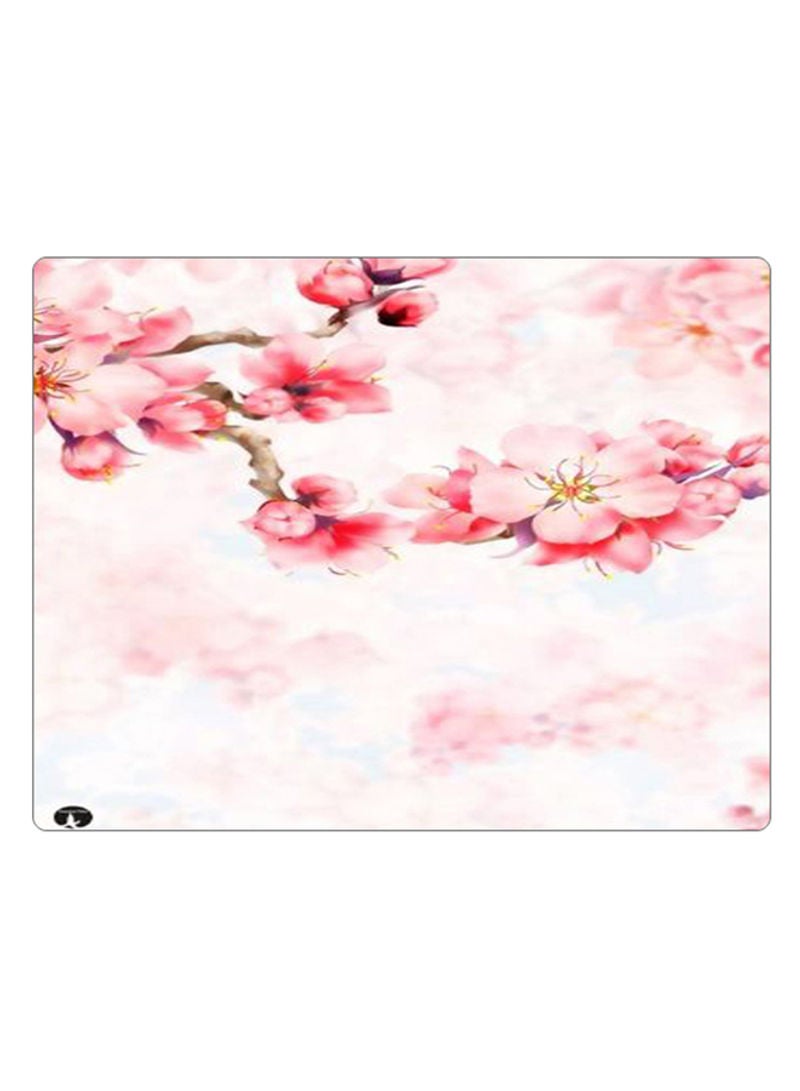 RKN Printed Anti-Slip Gaming Mouse Pad Pink/White