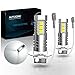 AUTOGINE AUTOGINE H3 LED Fog Light Bulbs, 2000 Lumens Extremely Bright 3030-SMD H3 LED Bulbs with Projector for Auto Motorcycle  - Image 2